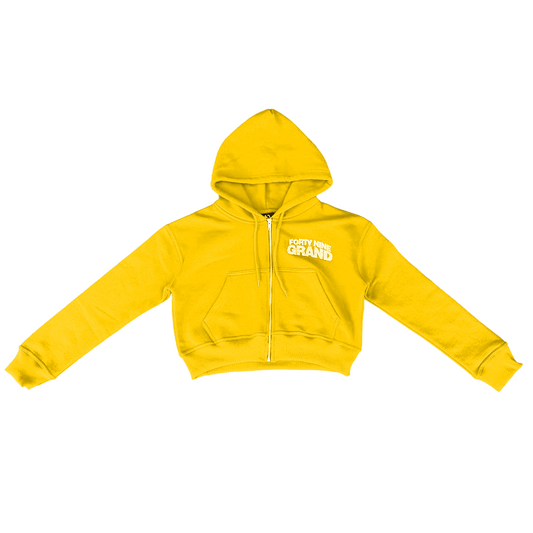 YELLOW LADIES UNIFORM HOODIE