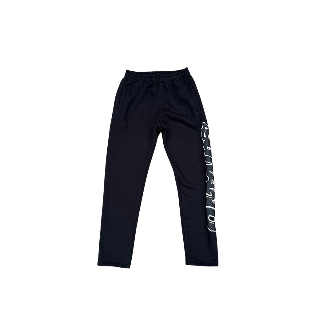 BLACK BOLD SWEATPANTS